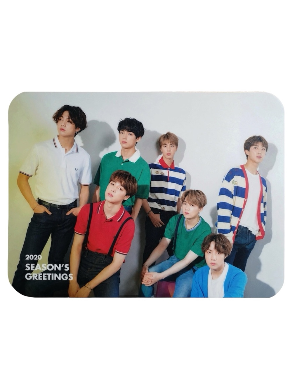 BTS 2020 SEASON’S GREETINGS PRE-ORDER ITEM OFFICIAL MD MOUSE PAD VER.1